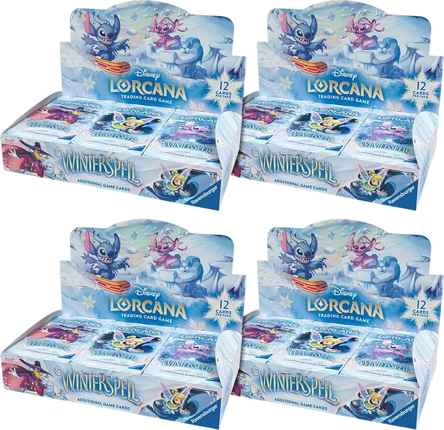Case de 4 displays Givresort — Winterspell — Lorcana