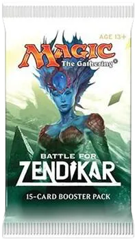 Battle for Zendikar Booster Pack — Battle for Zendikar — Magic: The Gathering