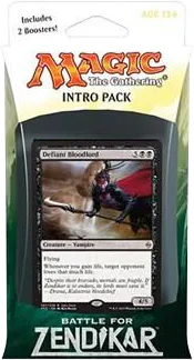 Battle for Zendikar Intro Pack Call of Blood from Battle for Zendikar - Magic: The Gathering