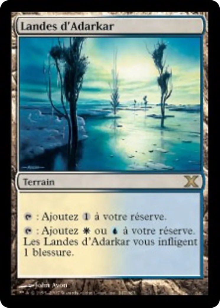 Landes d'Adarkar from Tenth Edition - Magic: The Gathering
