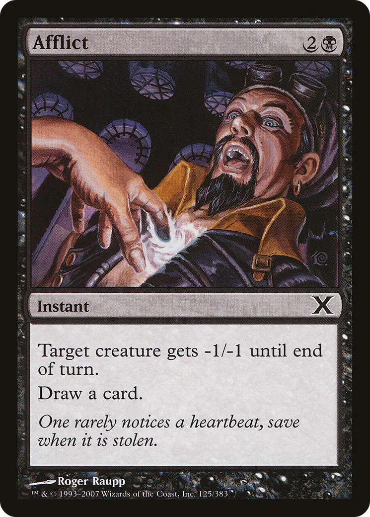 Afflict — Tenth Edition — Magic: The Gathering