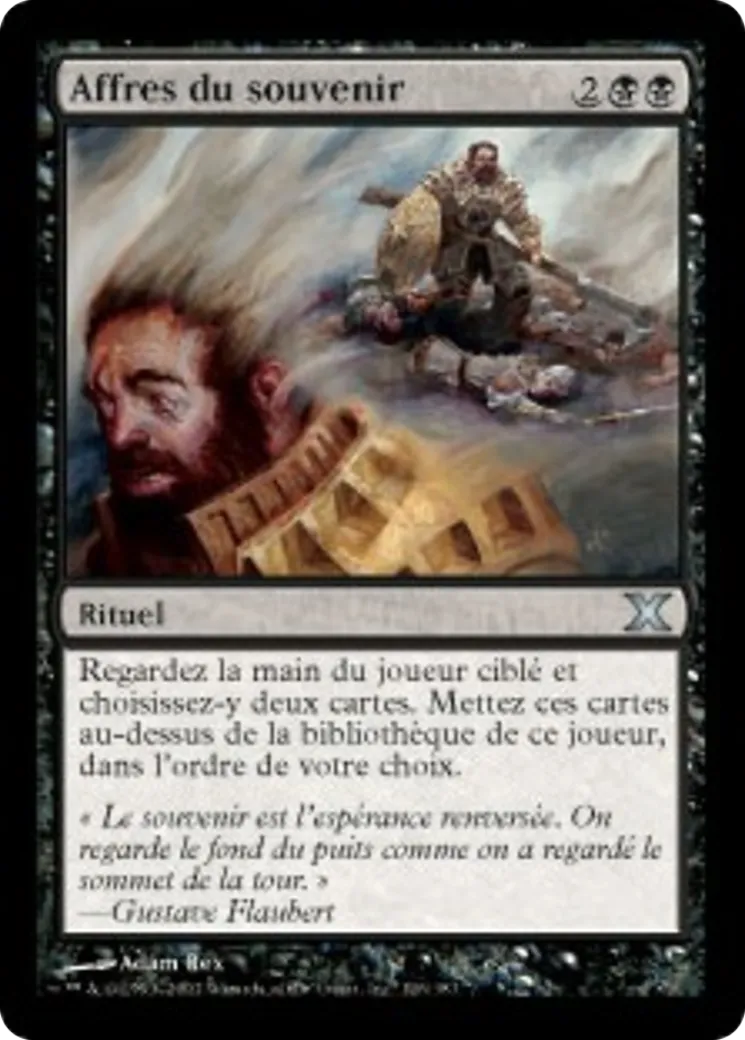 Affres du souvenir — Tenth Edition — Magic: The Gathering