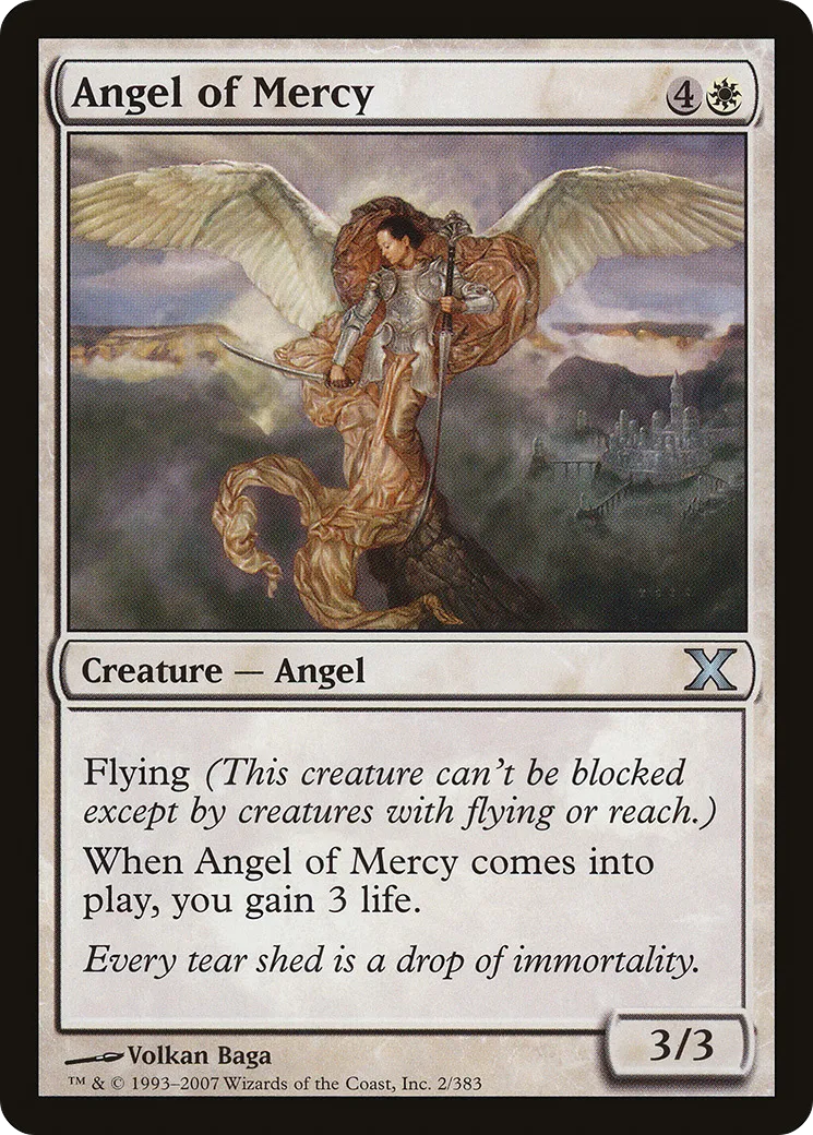 Ange de miséricorde — Tenth Edition — Magic: The Gathering