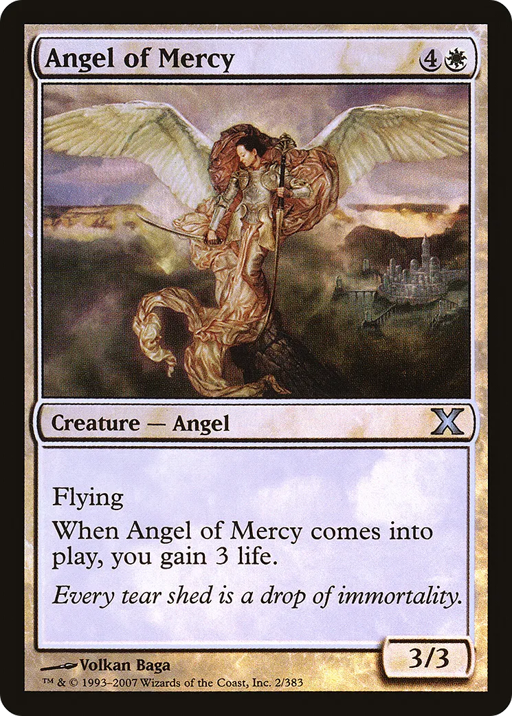 Angel of Mercy — Tenth Edition — Magic: The Gathering