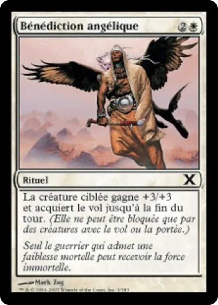 Bénédiction angélique — Tenth Edition — Magic: The Gathering