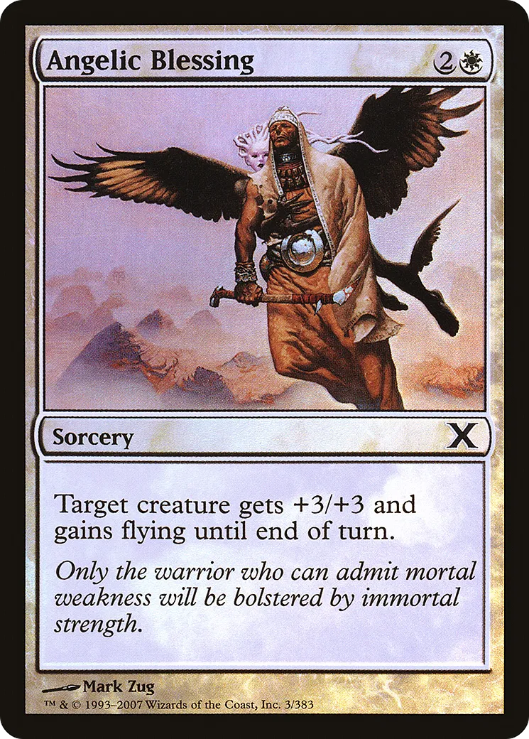 Angelic Blessing — Tenth Edition — Magic: The Gathering