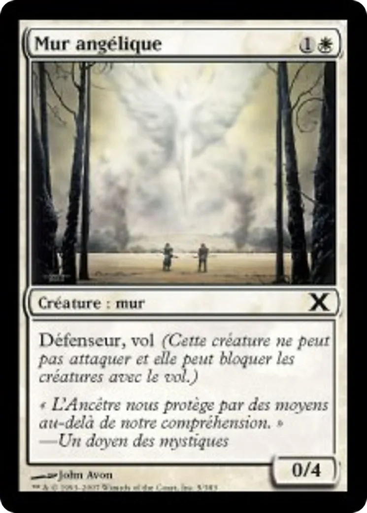 Mur angélique — Tenth Edition — Magic: The Gathering