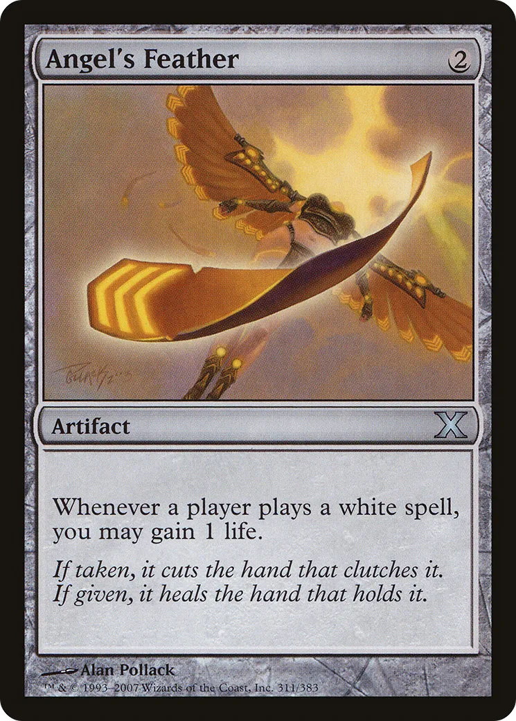 Plume d'ange — Tenth Edition — Magic: The Gathering