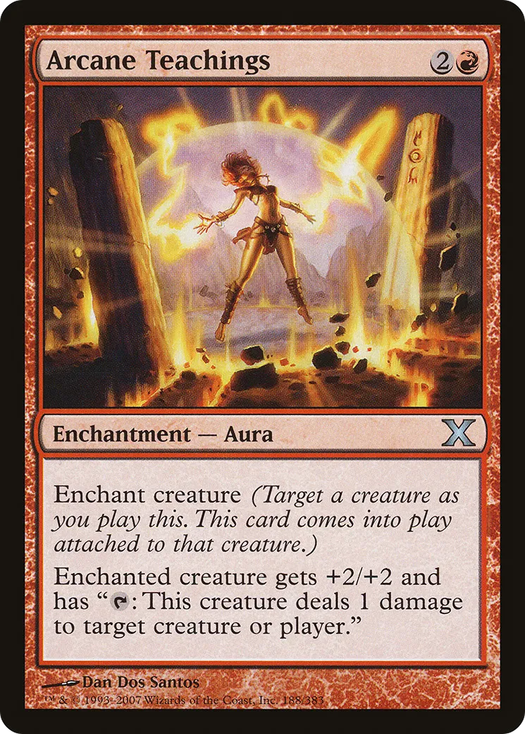 Arcane Teachings — Tenth Edition — Magic: The Gathering