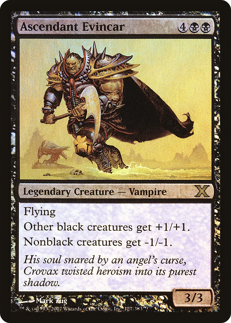 Ascendant Evincar — Tenth Edition — Magic: The Gathering