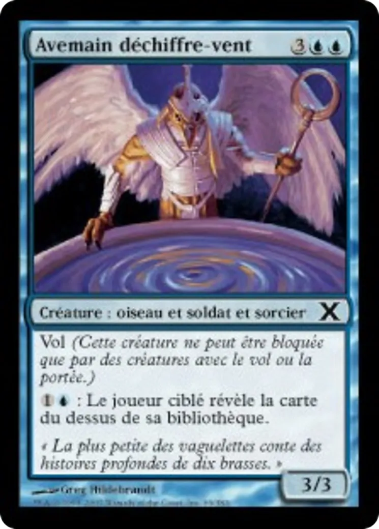 Avemain déchiffre-vent — Tenth Edition — Magic: The Gathering