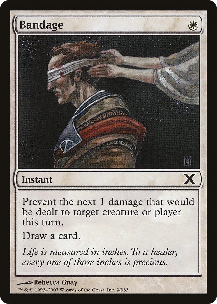Bandage — Tenth Edition — Magic: The Gathering