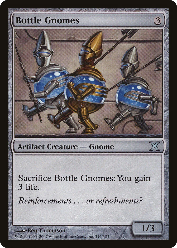 Bottle Gnomes — Tenth Edition — Magic: The Gathering