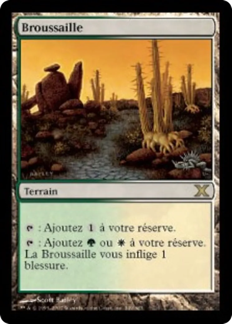 Broussaille — Tenth Edition — Magic: The Gathering