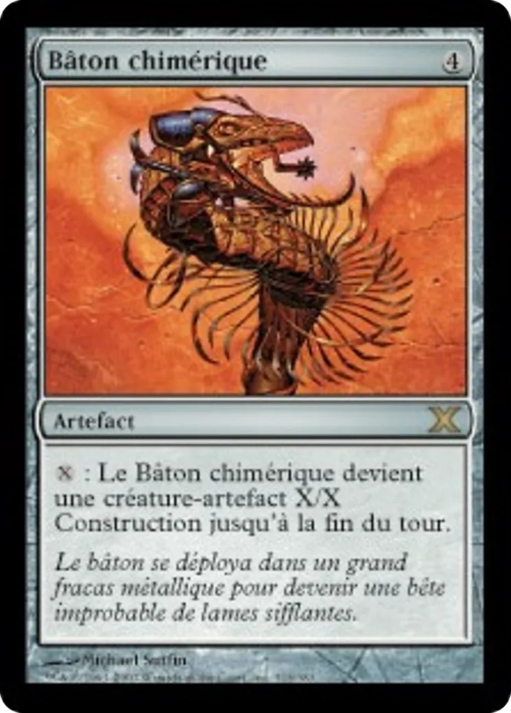 Bâton chimérique — Tenth Edition — Magic: The Gathering