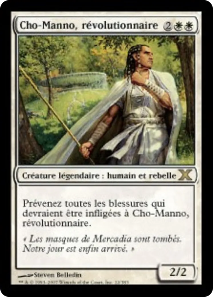 Cho-Manno, révolutionnaire — Tenth Edition — Magic: The Gathering