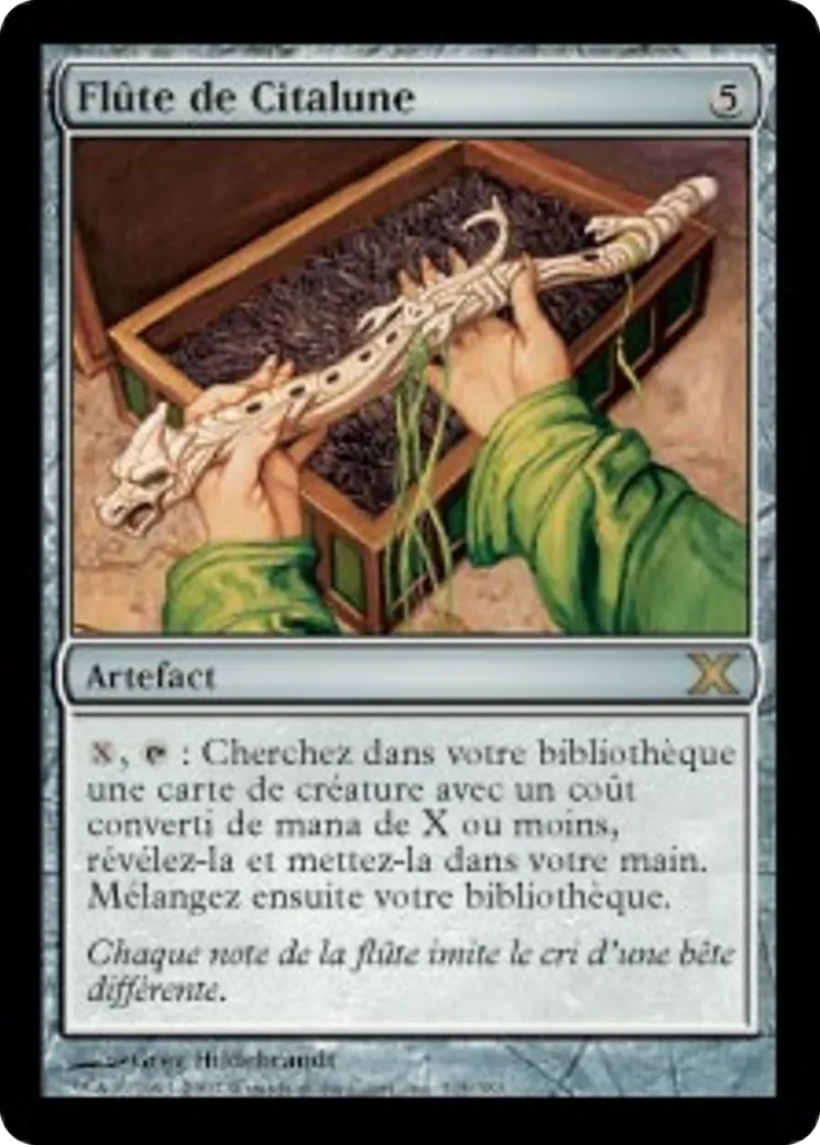 Flûte de Citalune — Tenth Edition — Magic: The Gathering