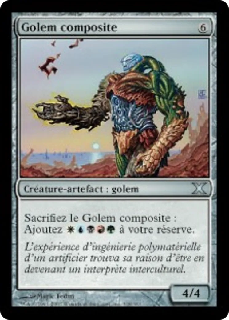 Golem composite — Tenth Edition — Magic: The Gathering