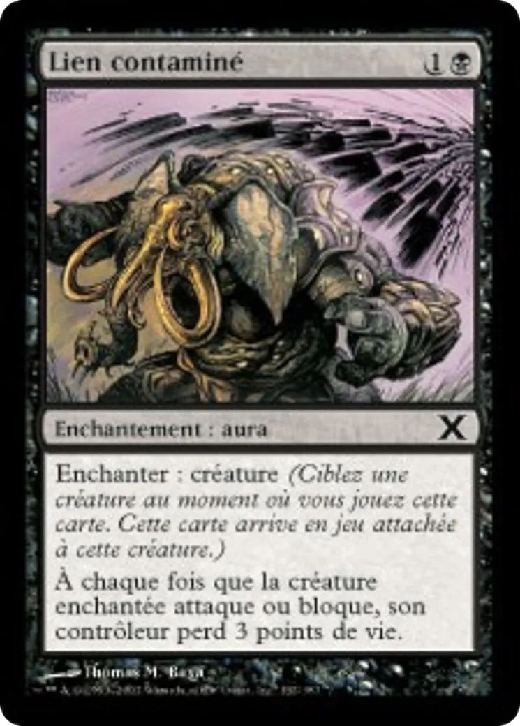 Lien contaminé — Tenth Edition — Magic: The Gathering