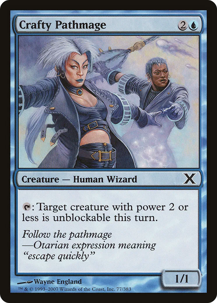 Crafty Pathmage — Tenth Edition — Magic: The Gathering