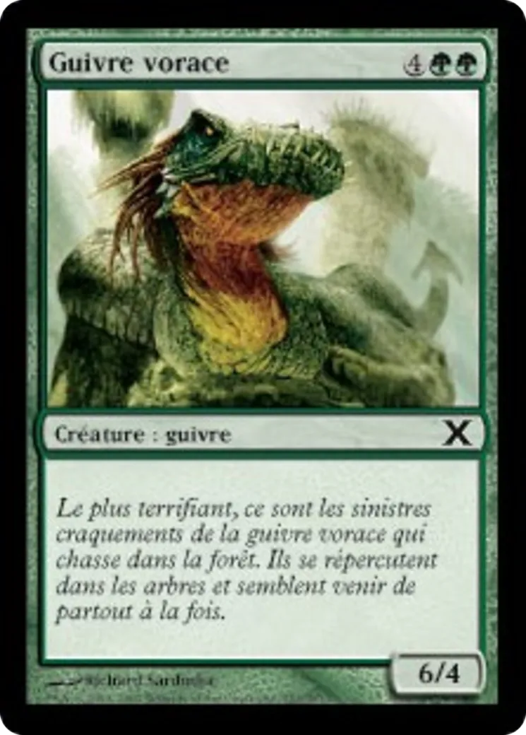 Guivre vorace — Tenth Edition — Magic: The Gathering