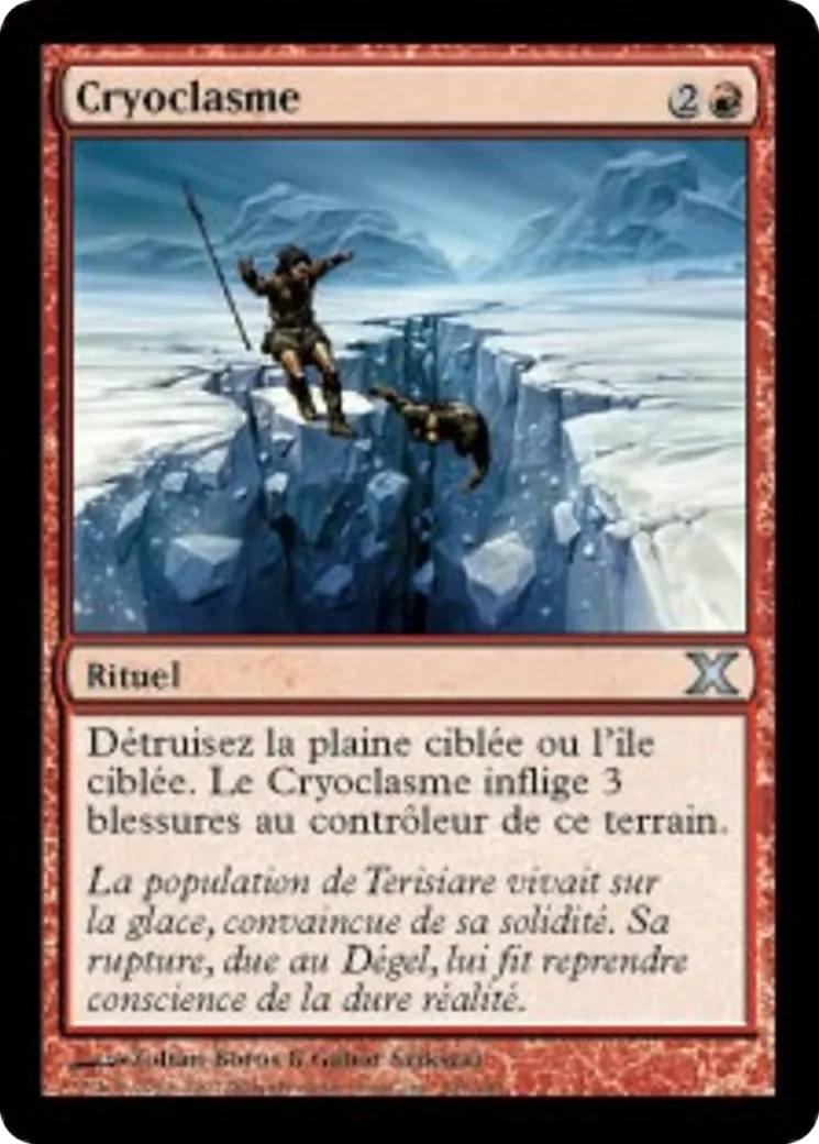 Cryoclasme — Tenth Edition — Magic: The Gathering