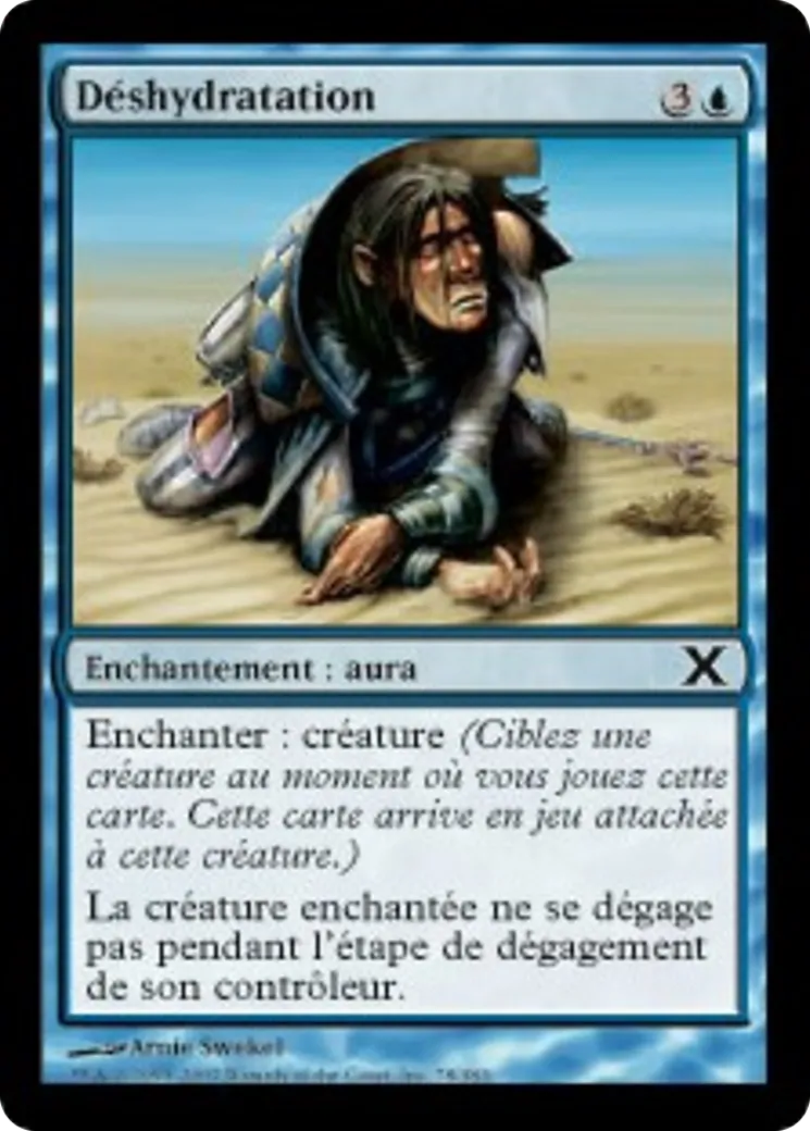 Déshydratation — Tenth Edition — Magic: The Gathering