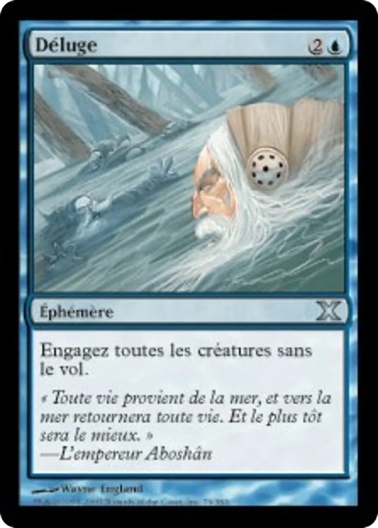 Déluge — Tenth Edition — Magic: The Gathering
