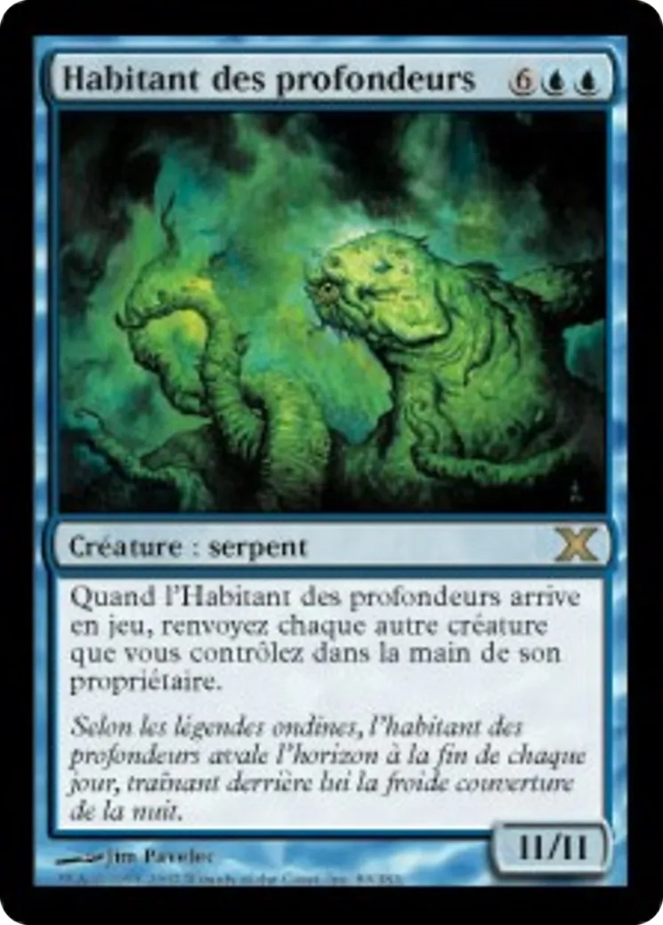 Habitant des profondeurs — Tenth Edition — Magic: The Gathering