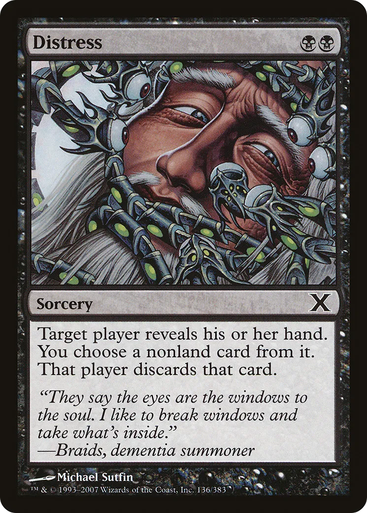 Distress — Tenth Edition — Magic: The Gathering