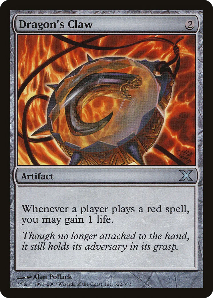 Griffe du dragon — Tenth Edition — Magic: The Gathering