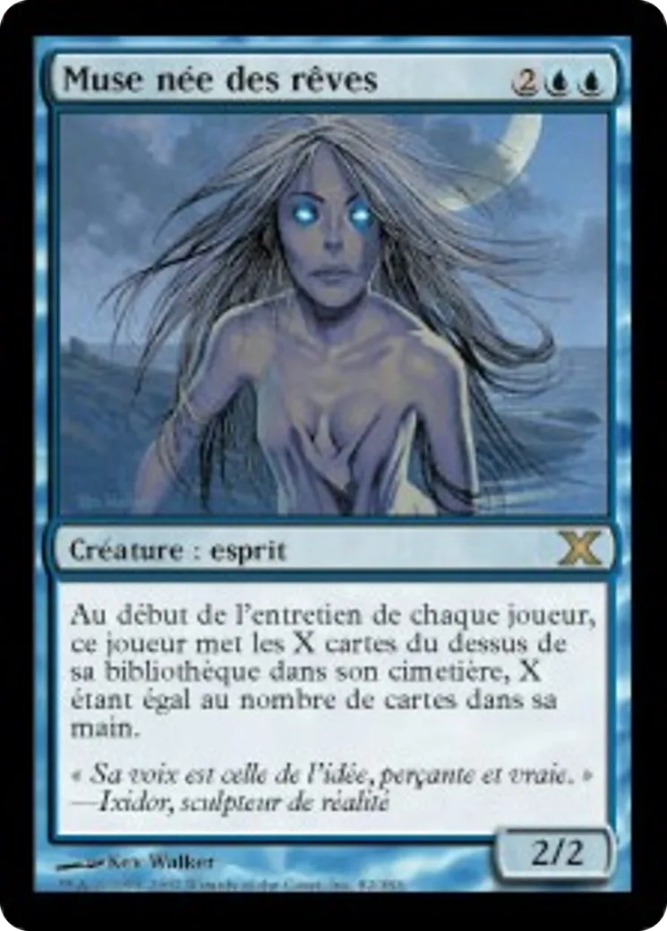 Muse née des rêves — Tenth Edition — Magic: The Gathering