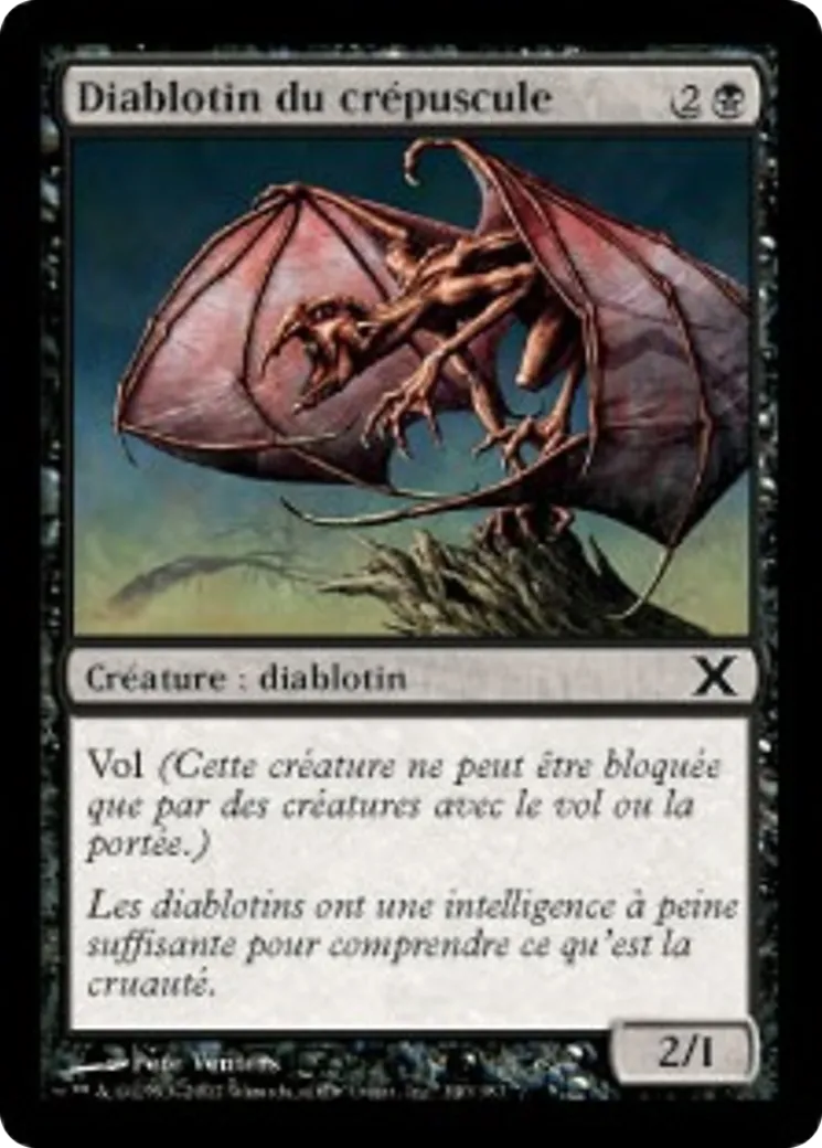 Diablotin du crépuscule — Tenth Edition — Magic: The Gathering