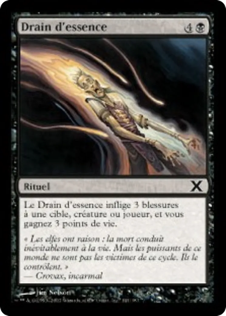 Drain d'essence — Tenth Edition — Magic: The Gathering