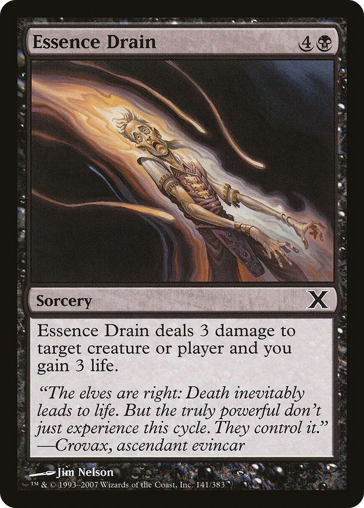 Essence Drain — Tenth Edition — Magic: The Gathering