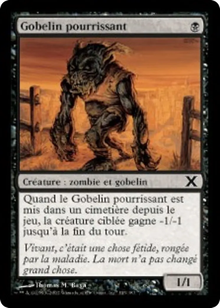 Gobelin pourrissant — Tenth Edition — Magic: The Gathering