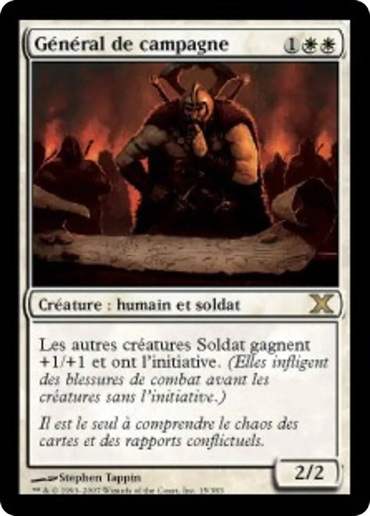 Général de campagne — Tenth Edition — Magic: The Gathering