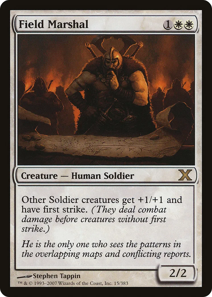 Field Marshal — Tenth Edition — Magic: The Gathering