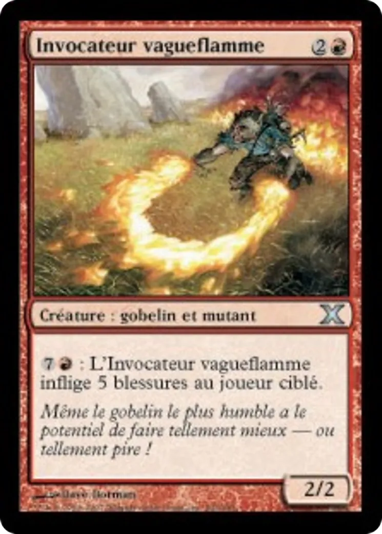 Invocateur vagueflamme — Tenth Edition — Magic: The Gathering