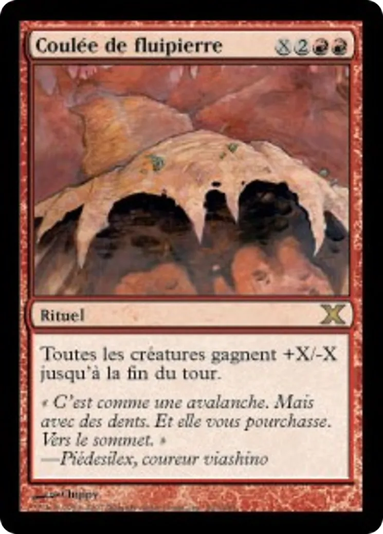 Coulée de fluipierre — Tenth Edition — Magic: The Gathering