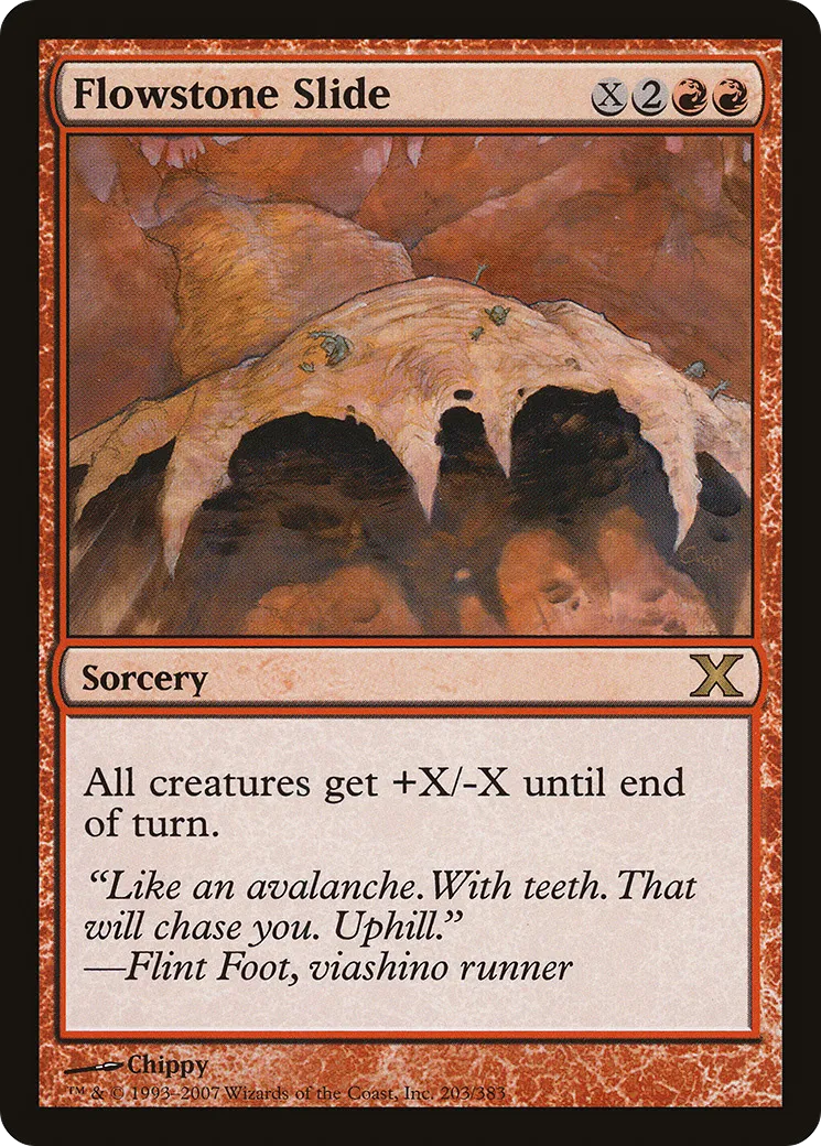 Coulée de fluipierre — Tenth Edition — Magic: The Gathering