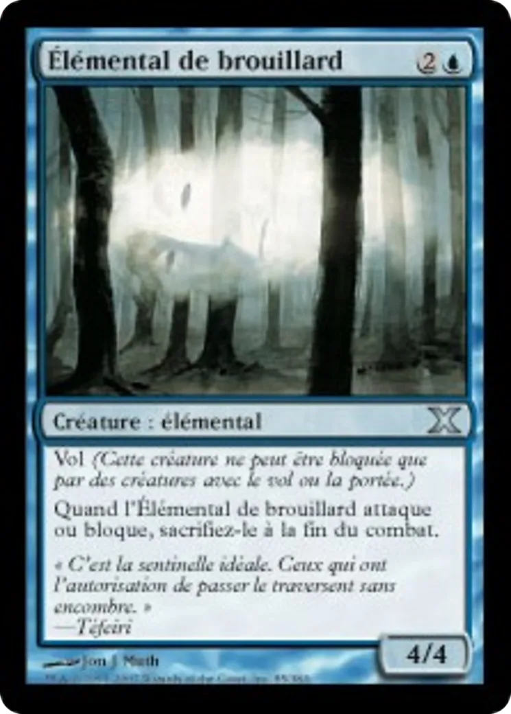 Élémental de brouillard — Tenth Edition — Magic: The Gathering