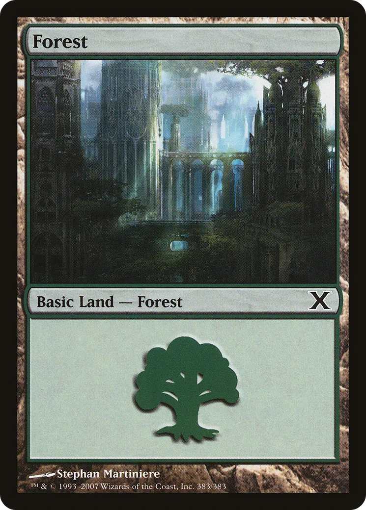 Forest — Tenth Edition — Magic: The Gathering