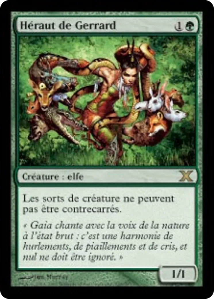 Héraut de Gerrard — Tenth Edition — Magic: The Gathering
