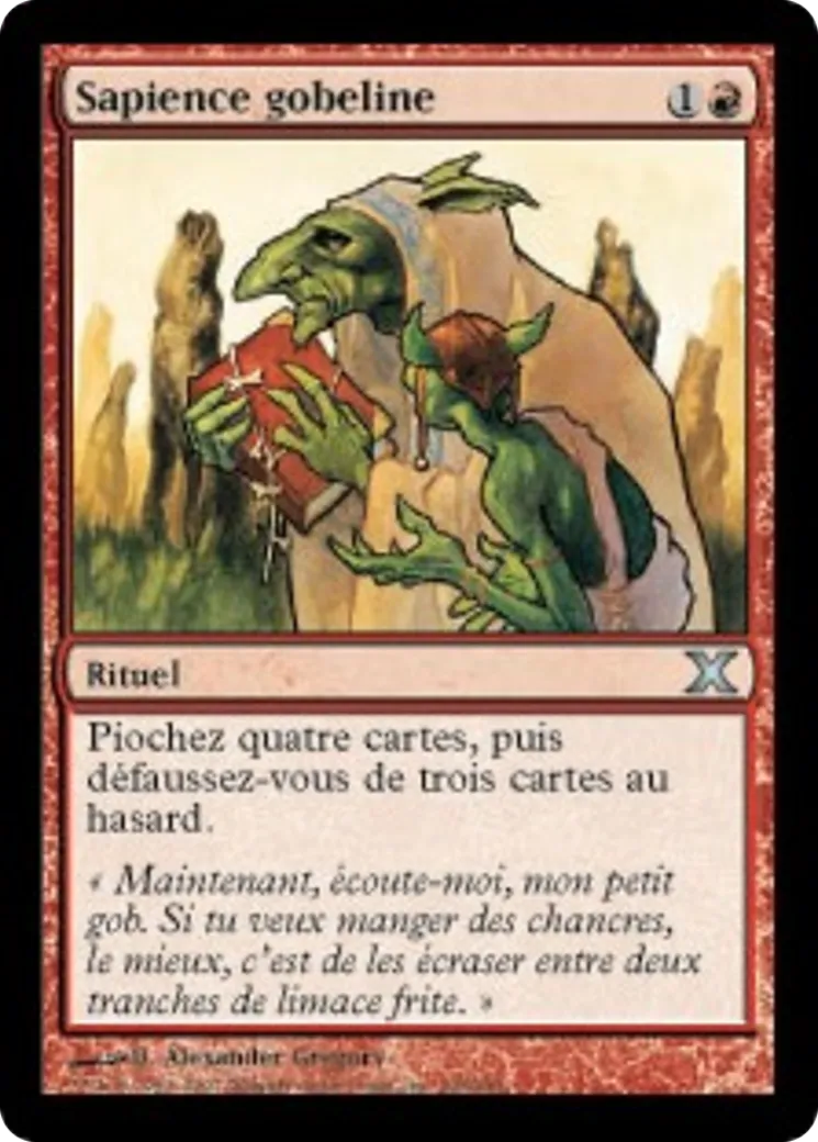 Sapience gobeline — Tenth Edition — Magic: The Gathering