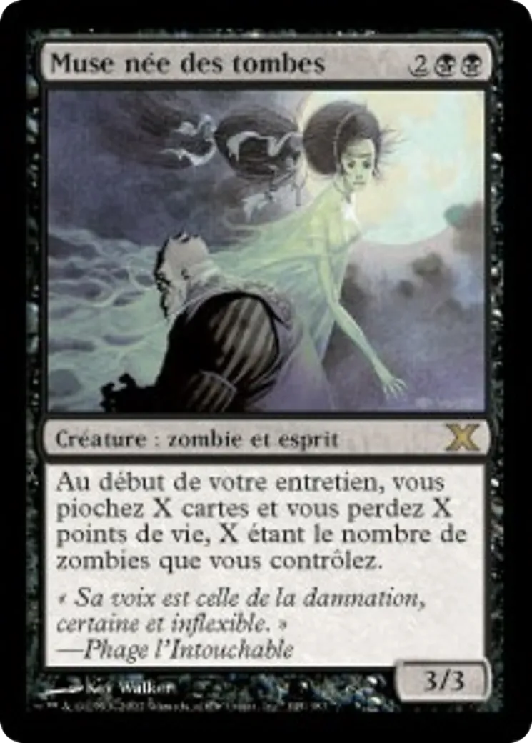 Muse née des tombes — Tenth Edition — Magic: The Gathering