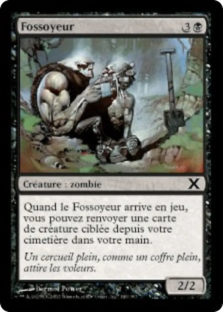 Fossoyeur — Tenth Edition — Magic: The Gathering