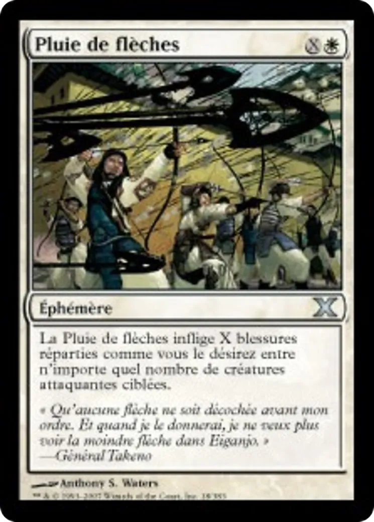 Pluie de flèches — Tenth Edition — Magic: The Gathering