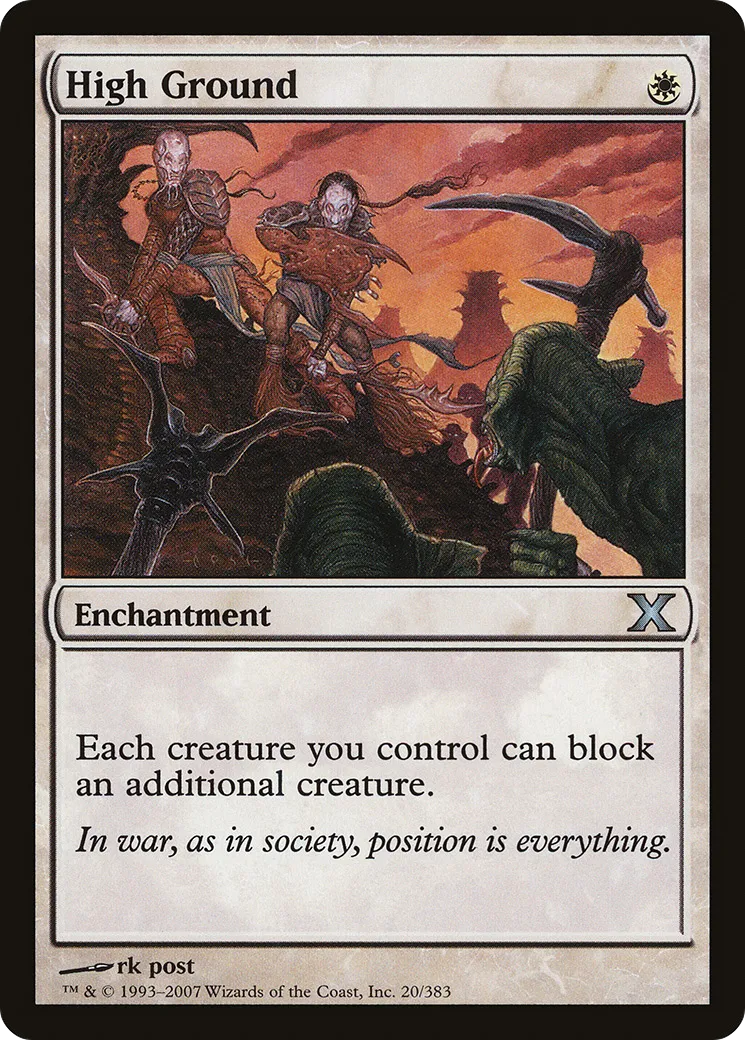 High Ground — Tenth Edition — Magic: The Gathering