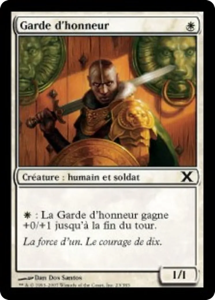 Garde d'honneur — Tenth Edition — Magic: The Gathering